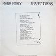 MARK PERRY「SNAPPY TURNS」